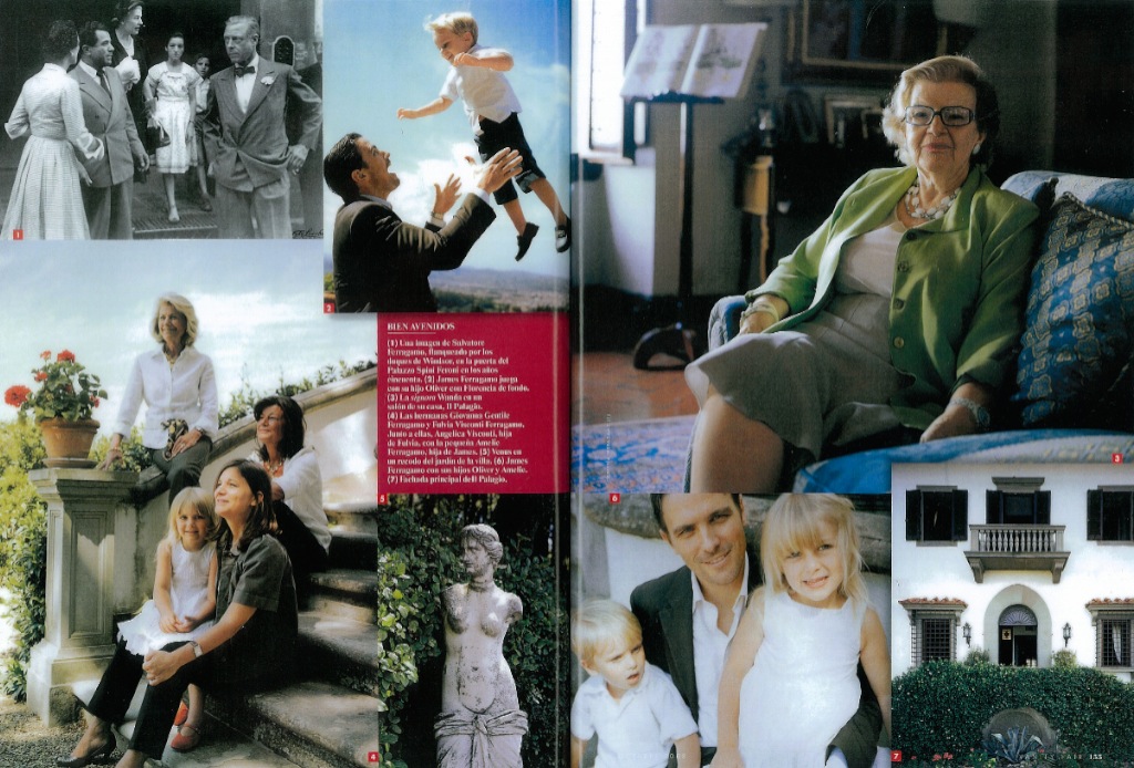 FAMIGLIA FERRAGAMO PER FANITY FAIR